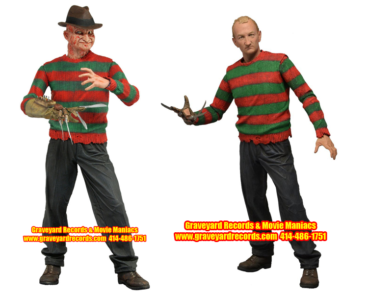 8" Series 4 Freddy Nightmare On Elm Street Set